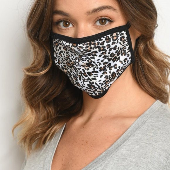 Trend Setter Diva Boutique Accessories - 2 for $20! leopard print face mask